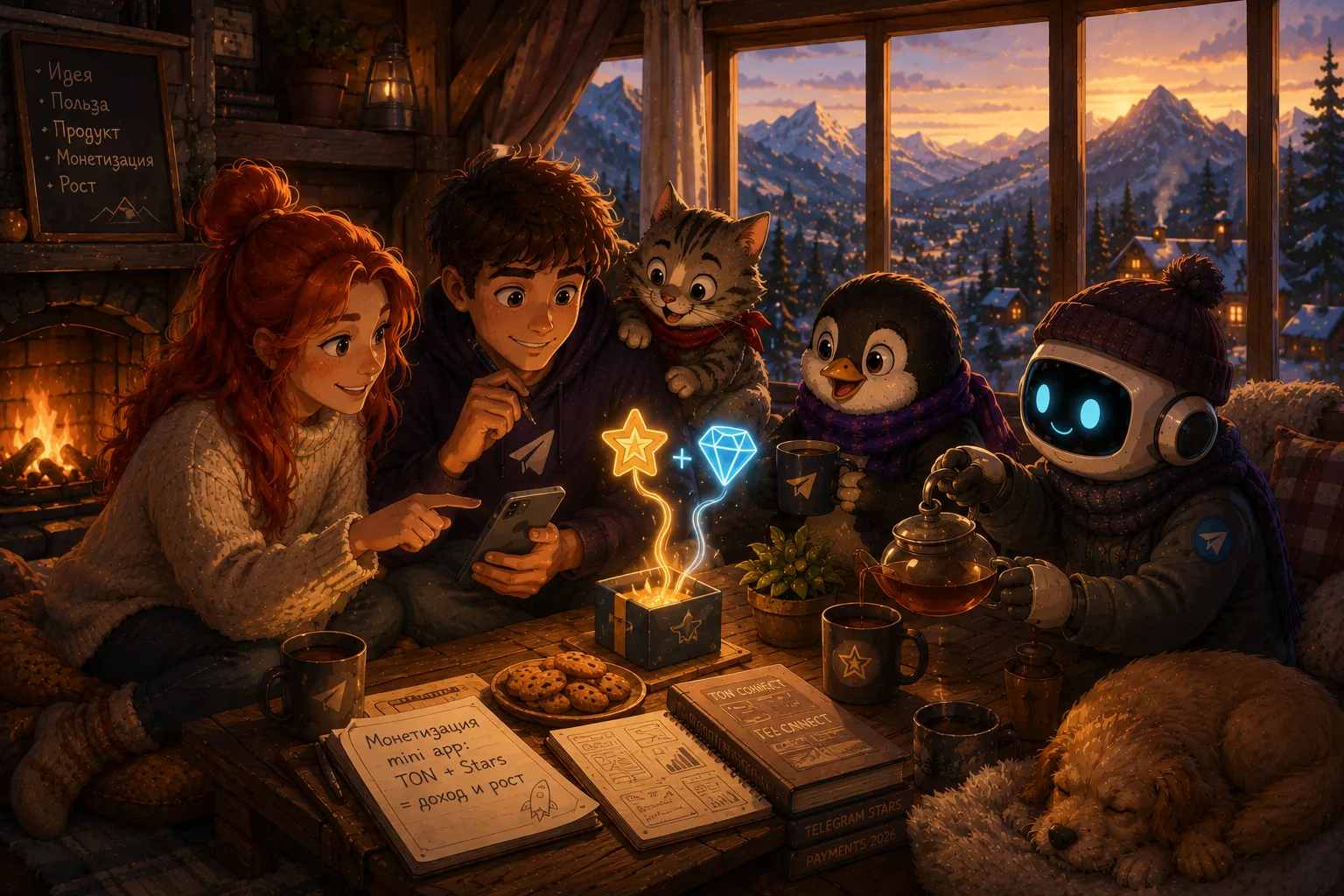 TMA интеграция TON и Telegram Stars 2026: как заработать на mini app в Telegram?